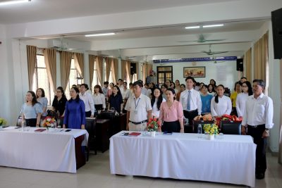 Kết nạp 4 quần chúng ưu tú vào Đảng
