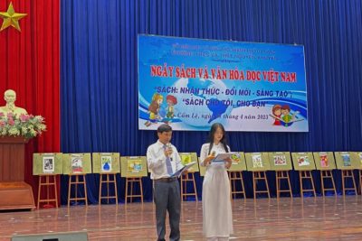Hoạt động ngoại khóa “Ngày sách và văn hoá đọc Việt Nam năm 2023”