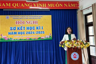 Hội nghị sơ kết học kì I năm học 2024-2025