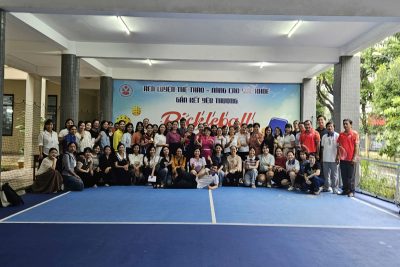 Giao lưu Pickleball nhân dịp kỉ niệm 95 năm ngày thành lập Hội liên hiệp Phụ nữ Việt Nam 20/10