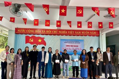 Chung tay ủng hộ các cơ sở giáo dục khắc phục thiệt hại do mưa lũ