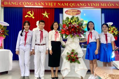 Đại hội liên đội trường THCS-THPT Nguyễn Khuyến nhiệm kỳ 2022-2023