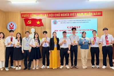 Trường THCS và THPT Nguyễn Khuyến đạt thành tích cao tại Cuộc thi khoa học kỹ thuật cấp thành phố